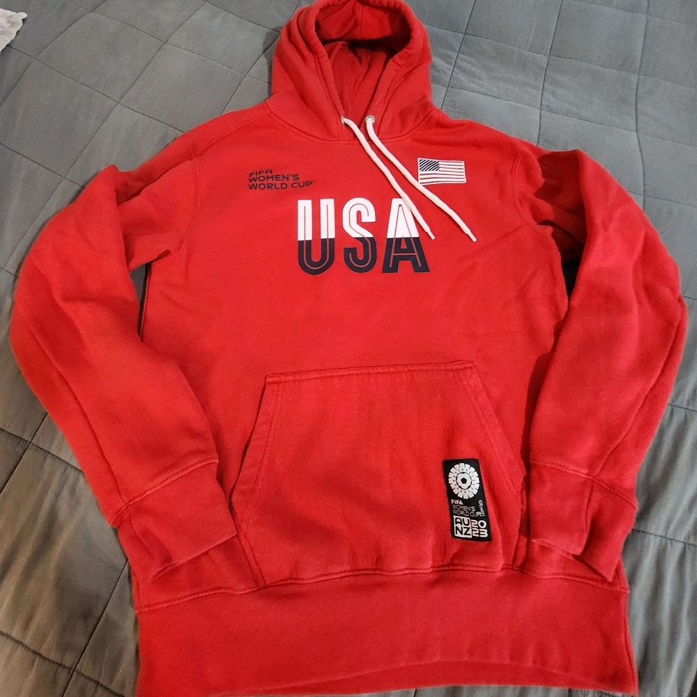 Red USA Hoodie